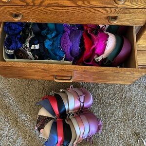 Victorias Secret Bombshell add 2 cup size bras in various colors!  34c